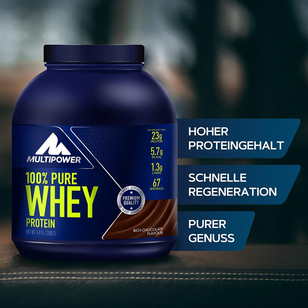 Multipower 100 Whey Protein Test Erfahrung 2024